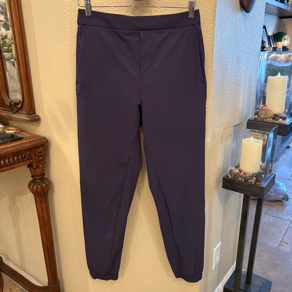 On Cloud Men Blue Purple Active Pants Size Medium